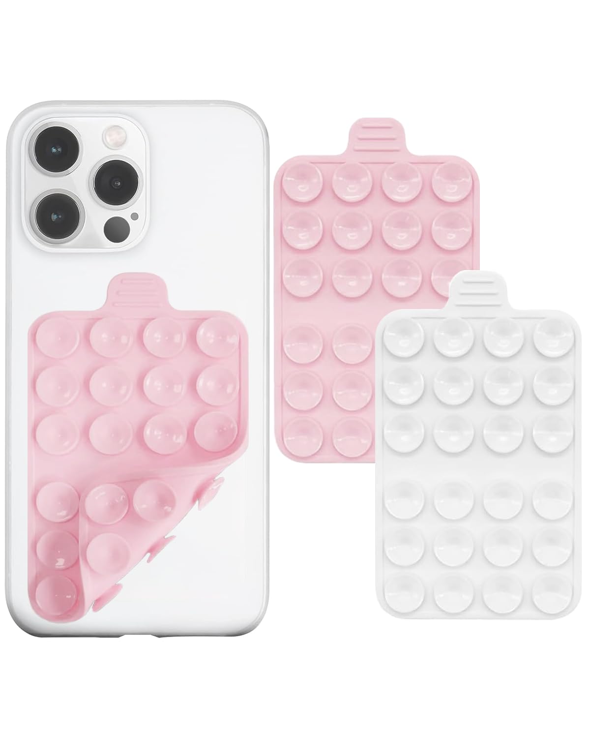 2-Pack Double-Sided Suction Phone Grip